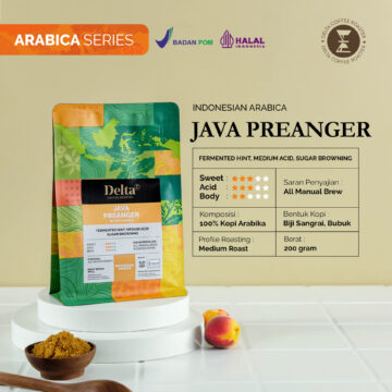 Arabika Java Preanger - Delta Coffee Roaster