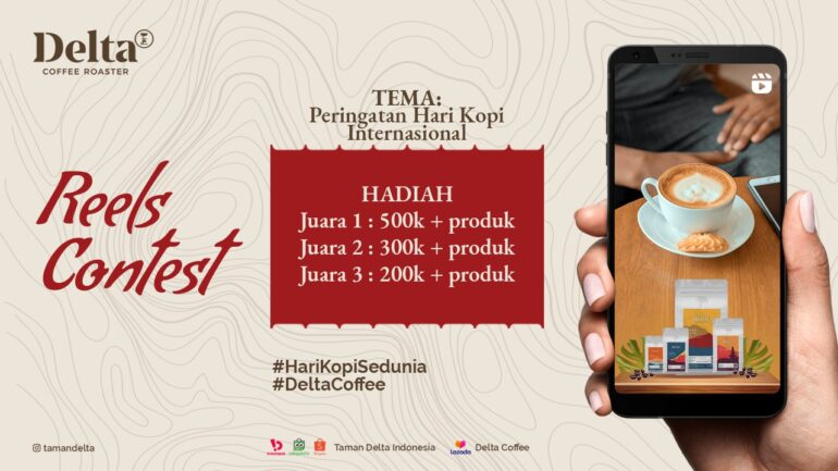 Lomba Video Reels Instagram Delta Coffee Roaster