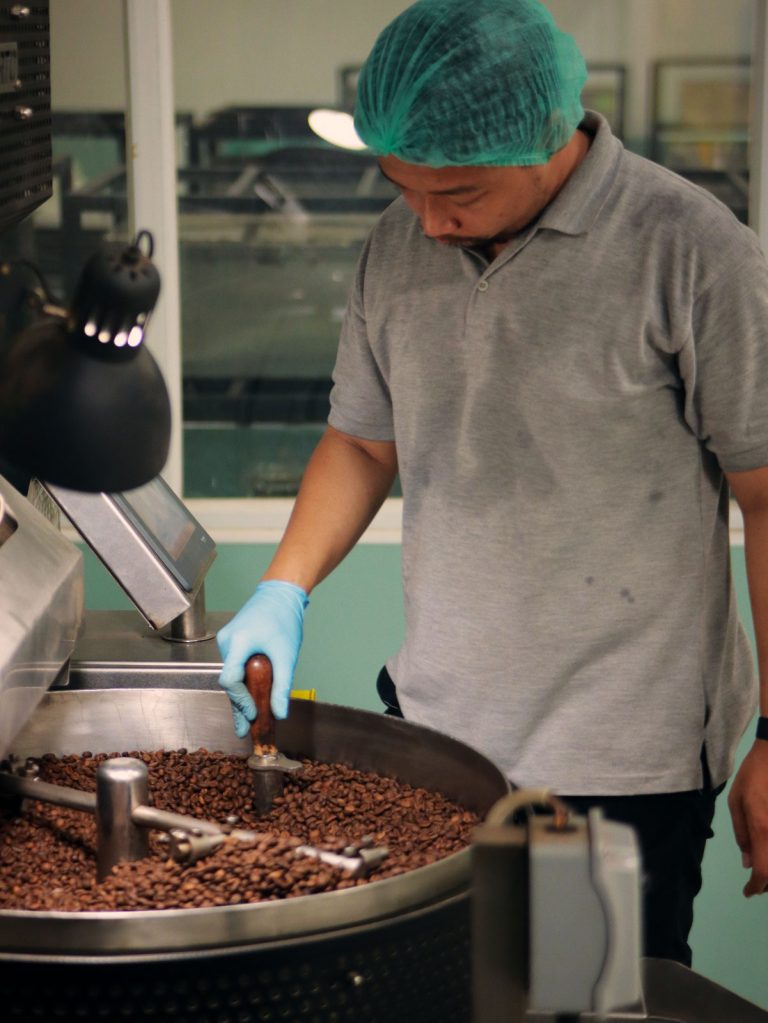 Proses Roasting Biji Kopi Delta Coffee Roastery